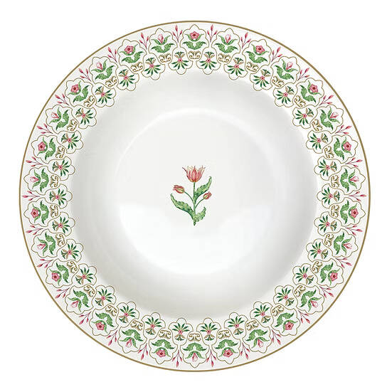Easy Life Botanic Chic Porselen Yemek Tabağı 21,5 cm - 1