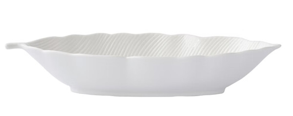 Easy Life Madagascar Porselen Kase 36 x 16 cm - Beyaz - 1
