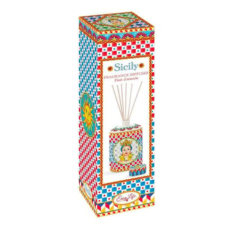 Easy Life Sicily Porselen Koku Difüzör Seti 400 ml - Lady - 3