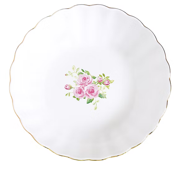 Easy Life Spring Time Porselen Yemek Tabağı 20 cm - 1