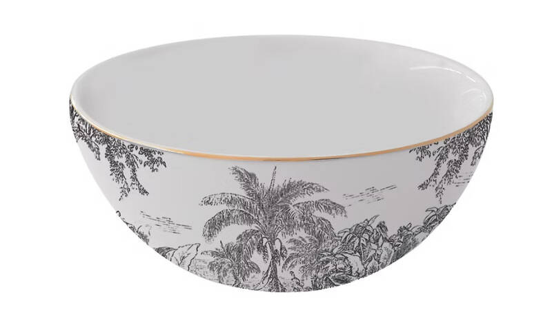 Easy Life Rain Forest Porselen Kase 15 cm - 1