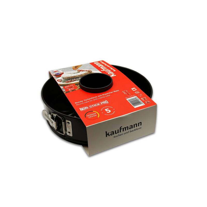 Kaufmann Classic Kelepçeli 2 Taban Non-Stick Kek Kalıbı 26 cm - 2