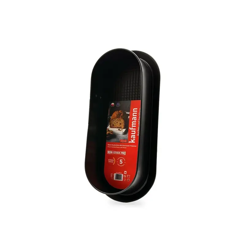 Kaufmann Classic Kelepçeli Baton Kek Kalıbı 34x12 cm - 1