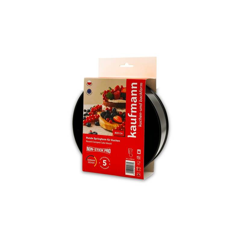 Kaufmann Classic Kelepçeli Non-Stick Kek Kalıbı 24 cm - 1