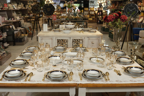 Noritake Crestwood Cobalt Gold 54 Parça Yemek Takımı - 7