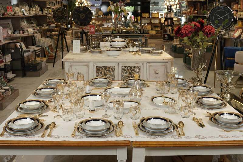 Noritake Crestwood Cobalt Gold 54 Parça Yemek Takımı - 7