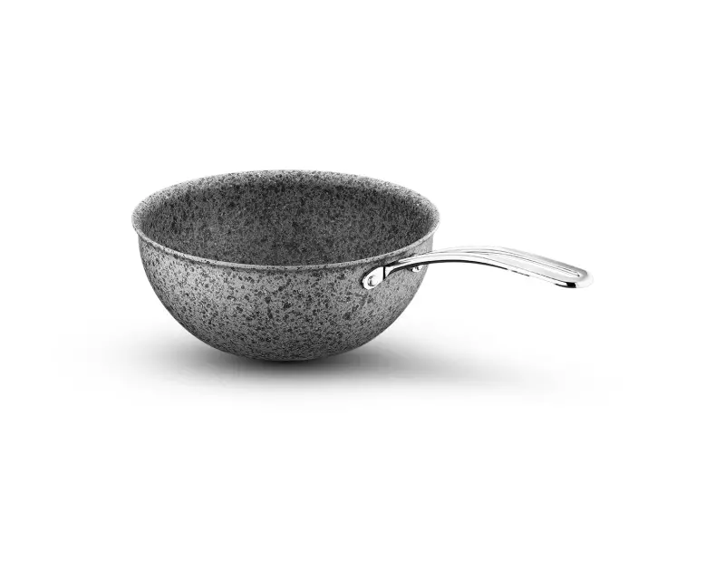 Stone-H 26 cm Çizilmez Yanmaz Yapışmaz Wok tava - 2